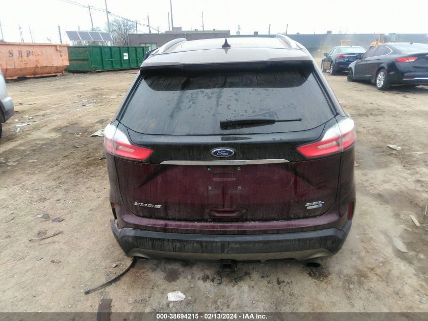 2020 Ford Edge Sel VIN: 2FMPK4J96LBA34651 Lot: 38694215