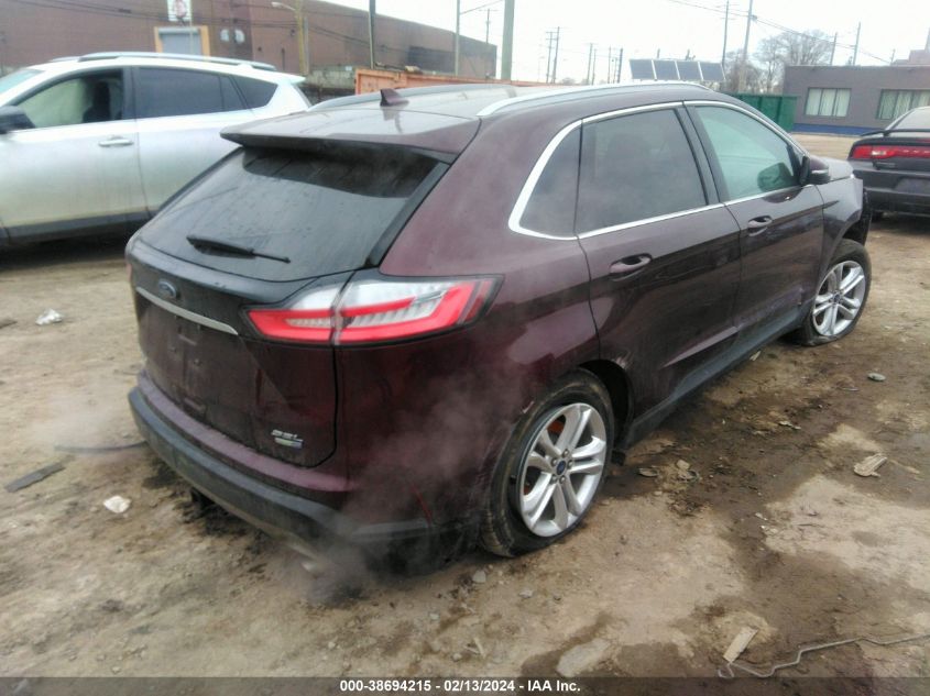 2020 Ford Edge Sel VIN: 2FMPK4J96LBA34651 Lot: 38694215