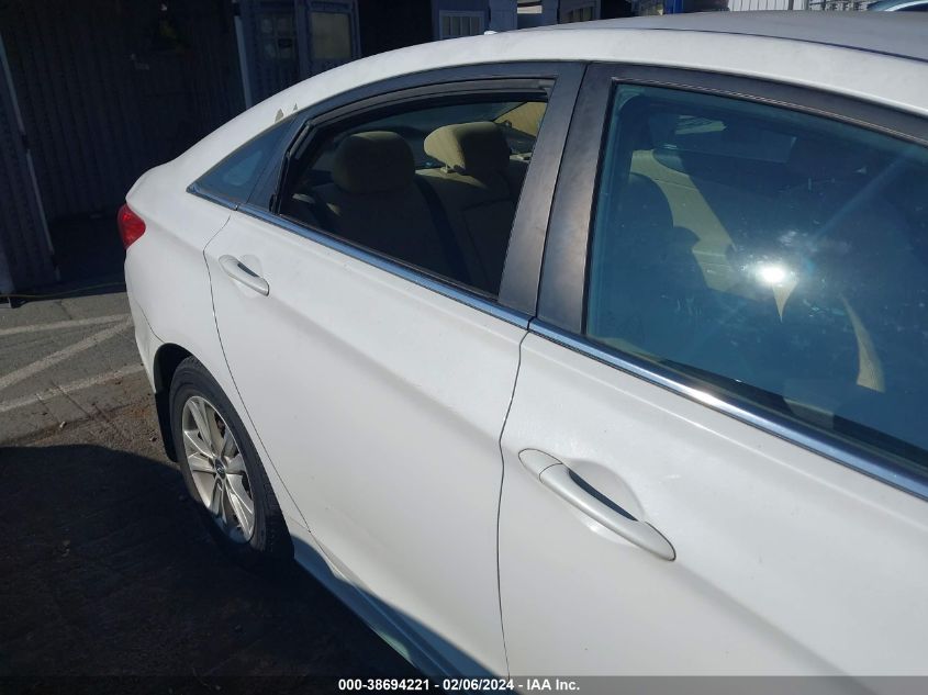 2013 Hyundai Sonata Gls VIN: 5NPEB4AC4DH754950 Lot: 38694221