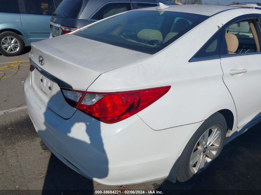 2013 Hyundai Sonata Gls VIN: 5NPEB4AC4DH754950 Lot: 38694221