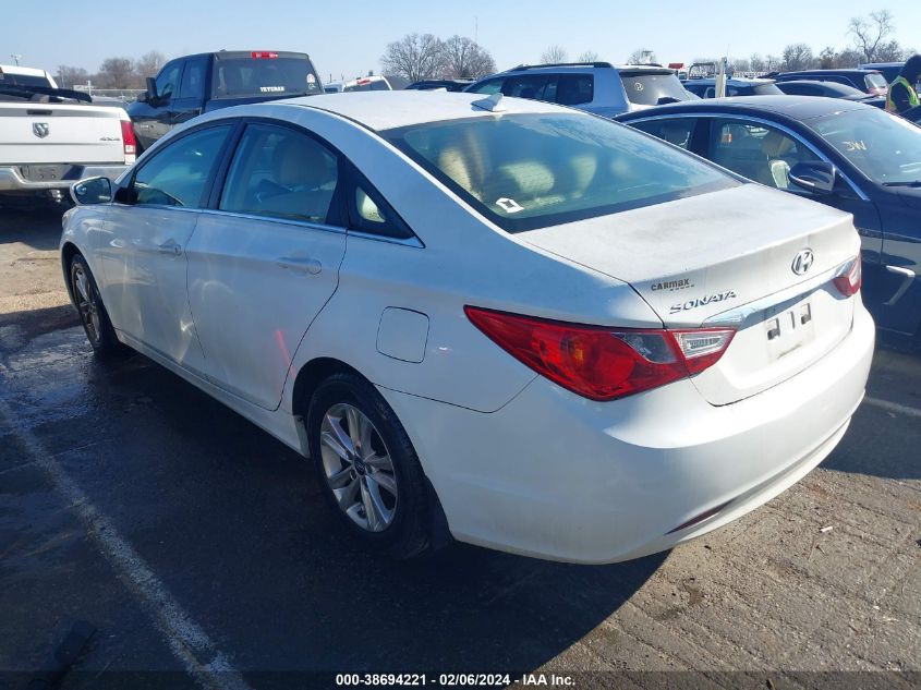 2013 Hyundai Sonata Gls VIN: 5NPEB4AC4DH754950 Lot: 38694221