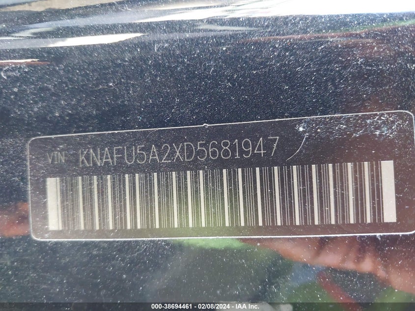 2013 KIA FORTE EX - KNAFU5A2XD5681947