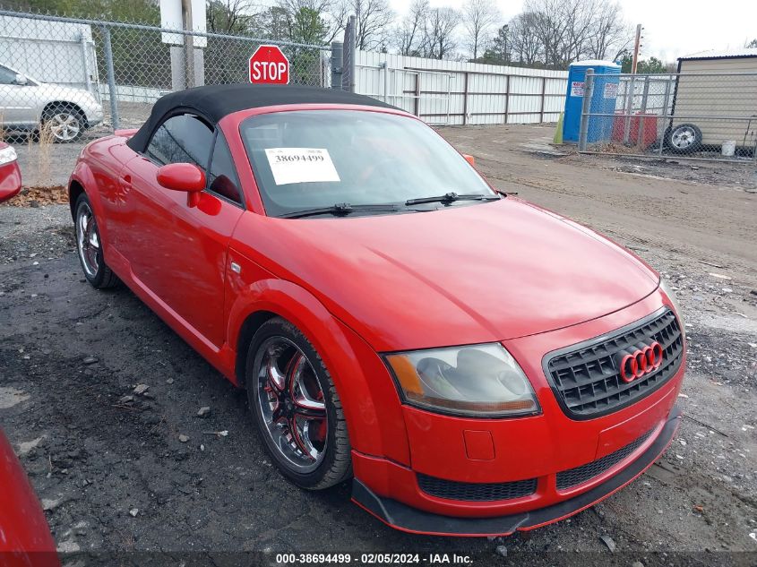2004 Audi Tt 1.8L VIN: TRUTC28N441005059 Lot: 38694499