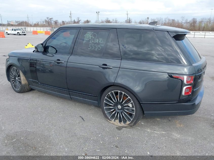 2018 Land Rover Range Rover - SALGS2RE9JA390684