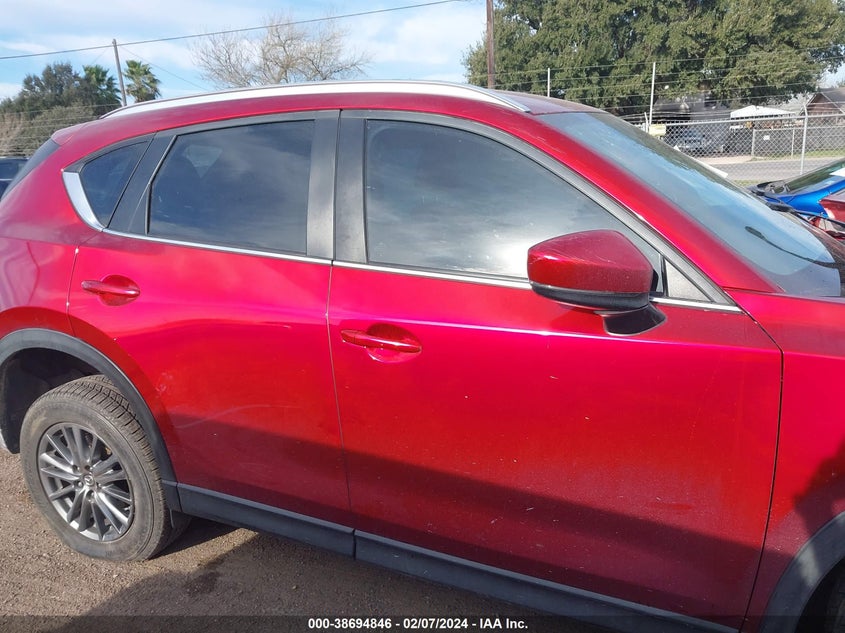 VIN JM3KFABM9J0445553 2018 MAZDA CX-5 SPORT