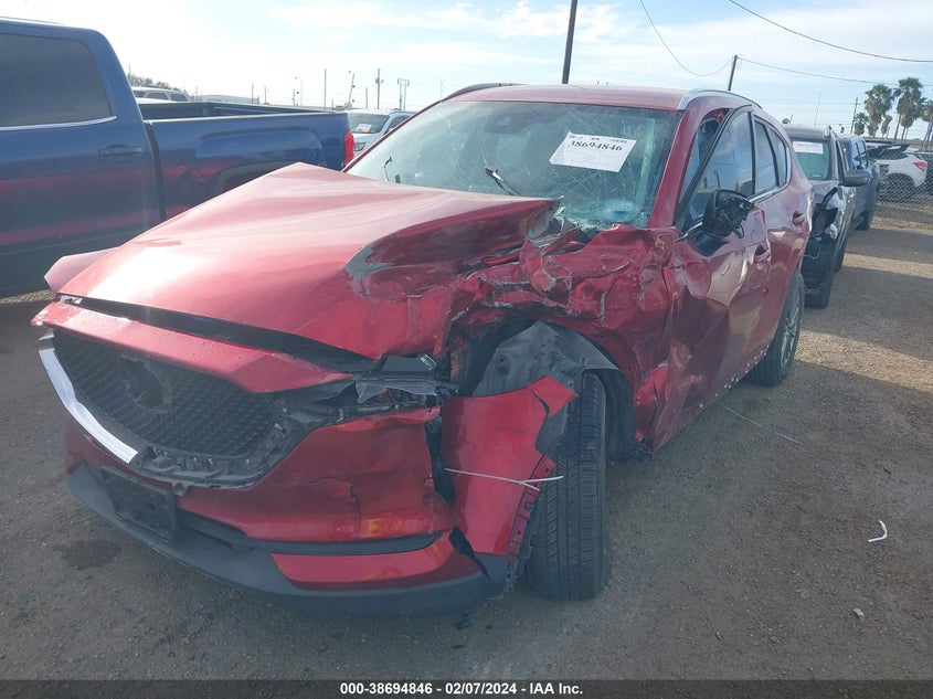 VIN JM3KFABM9J0445553 2018 MAZDA CX-5 SPORT