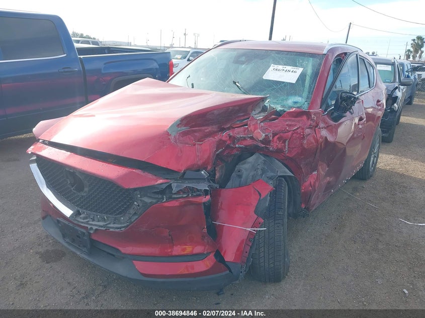 VIN JM3KFABM9J0445553 2018 MAZDA CX-5 SPORT