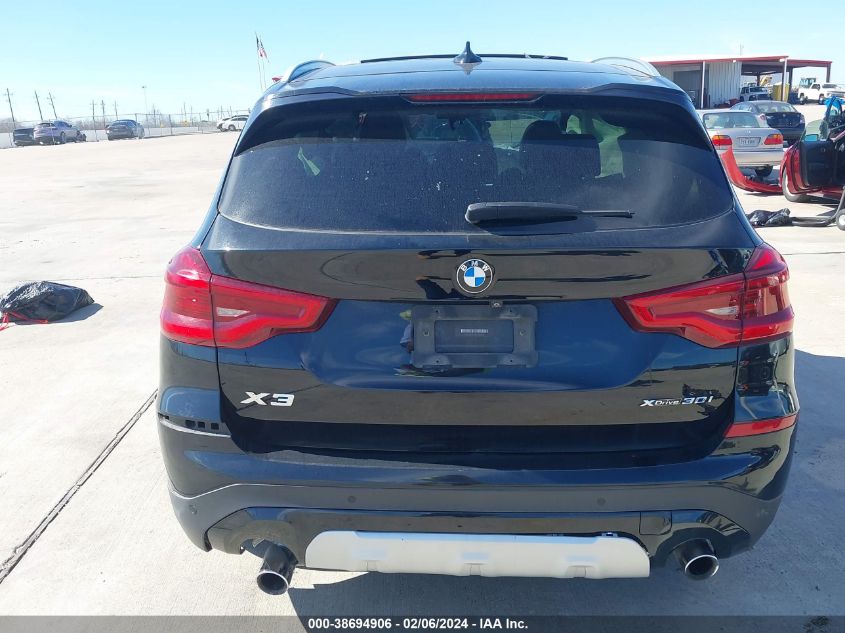 2020 BMW X3 xDrive30I VIN: 5UXTY5C04LLE58336 Lot: 38694906