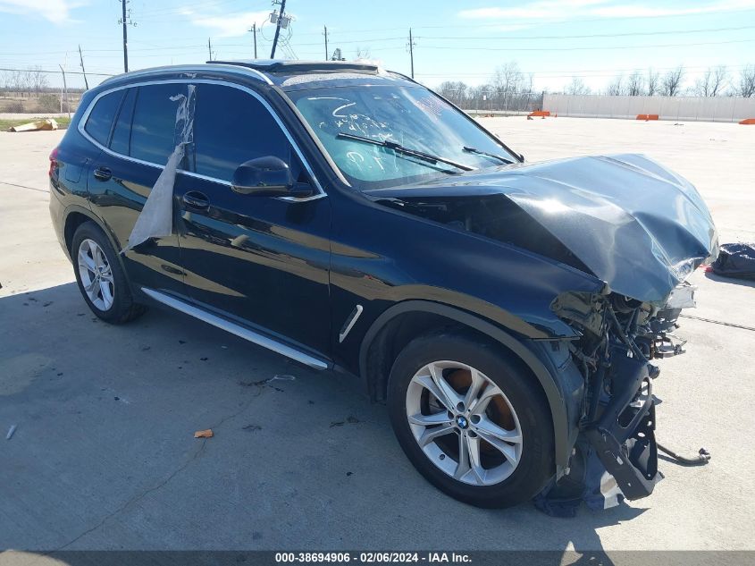 2020 BMW X3 xDrive30I VIN: 5UXTY5C04LLE58336 Lot: 38694906