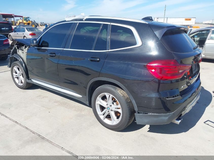 2020 BMW X3 xDrive30I VIN: 5UXTY5C04LLE58336 Lot: 38694906