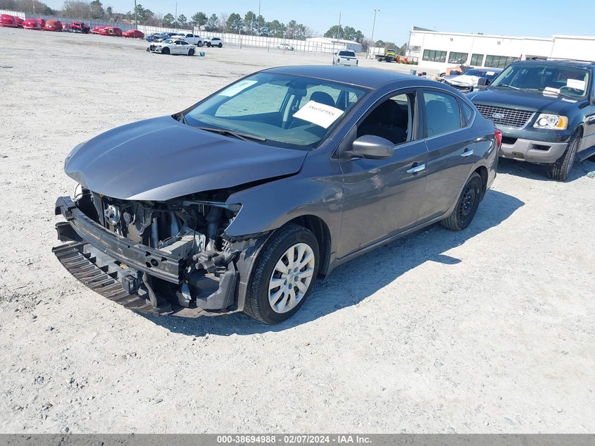 VIN 3N1AB7AP9KY395147 2019 NISSAN SENTRA S/SV/SR/SL