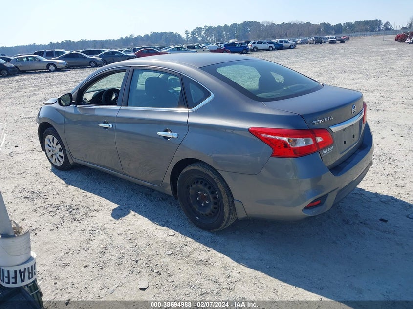 VIN 3N1AB7AP9KY395147 2019 NISSAN SENTRA S/SV/SR/SL