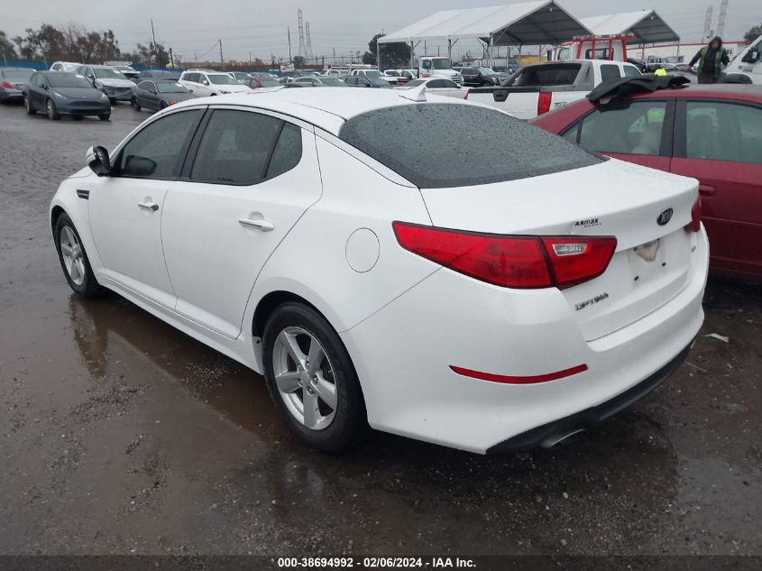 2015 KIA OPTIMA LX - KNAGM4A7XF5558145