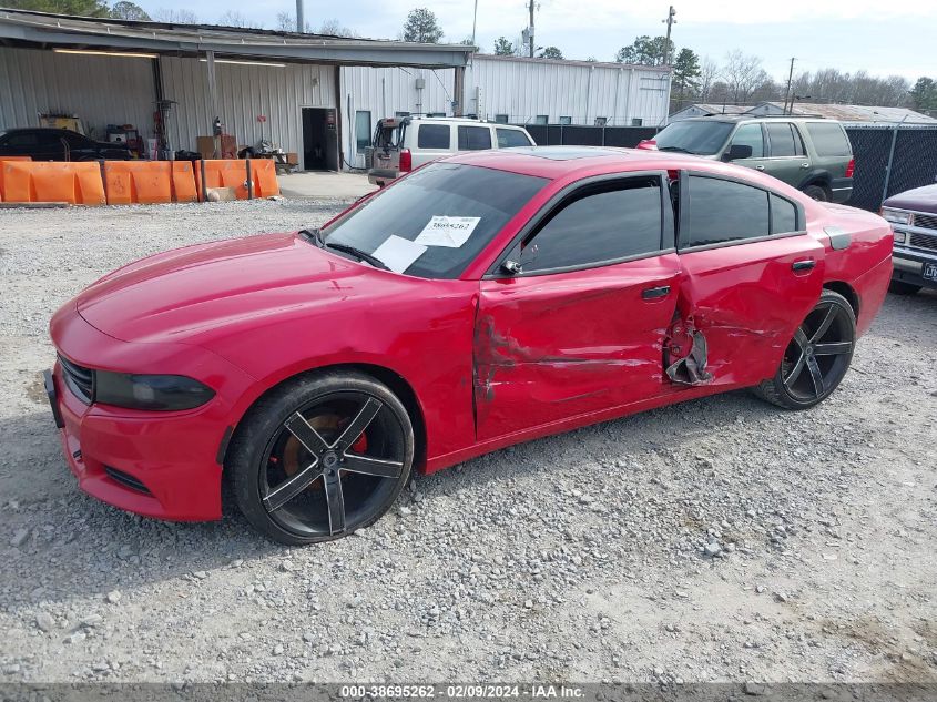 2015 Dodge Charger Sxt VIN: 2C3CDXHG7FH789770 Lot: 38695262