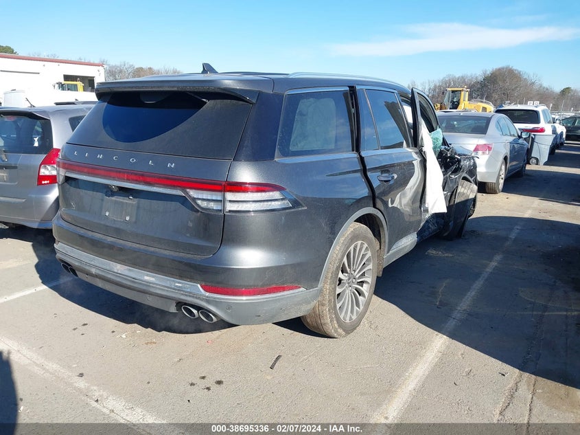 VIN 5LM5J7XC3LGL20221 2020 LINCOLN AVIATOR RESERVE