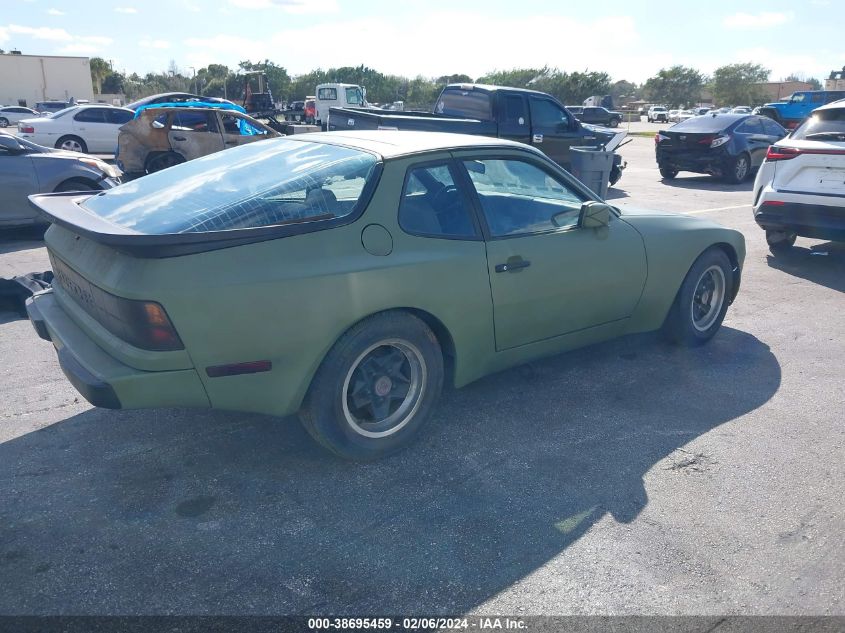 1983 Porsche 944 VIN: WP0AA0948DN463875 Lot: 38695459