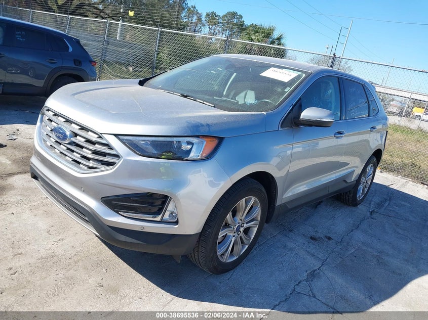 VIN 2FMPK4K90NBB03805 2022 FORD EDGE TITANIUM