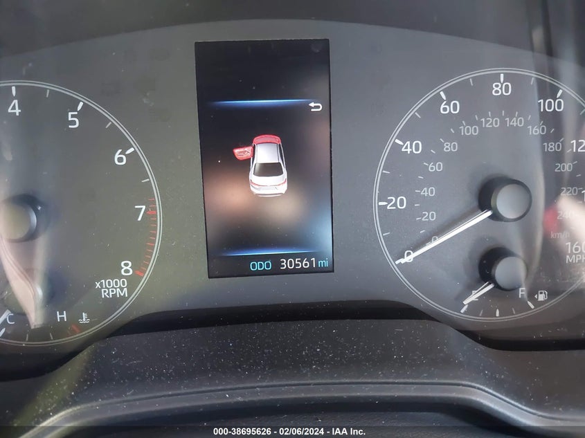 VIN 5YFB4MDEXPP012070 2023 TOYOTA COROLLA LE