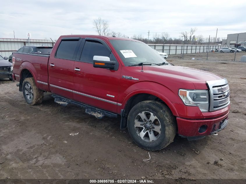 2013 FORD F-150 PLATINUM - 1FTFW1ET2DFC73462