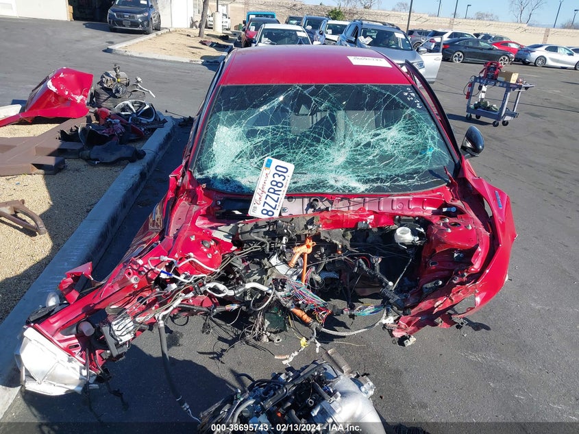 VIN 1HGCV3F29NA010540 2022 HONDA ACCORD HYBRID SPORT