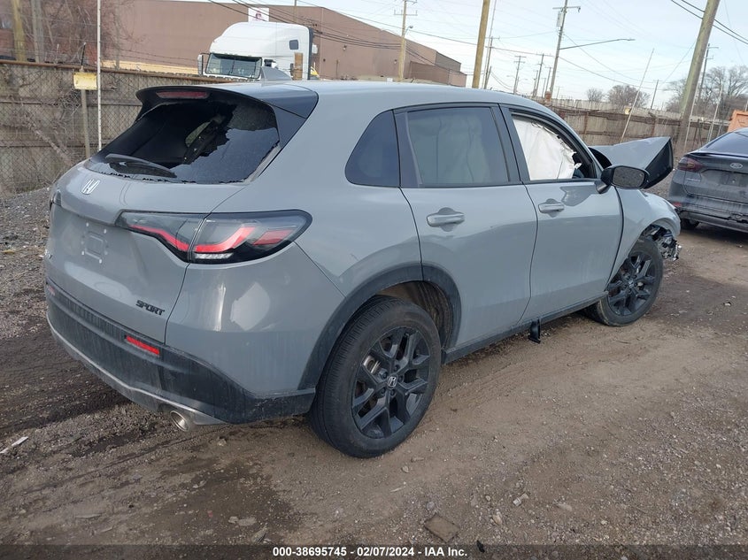 VIN 3CZRZ2H50PM726760 2023 HONDA HR-V AWD SPORT