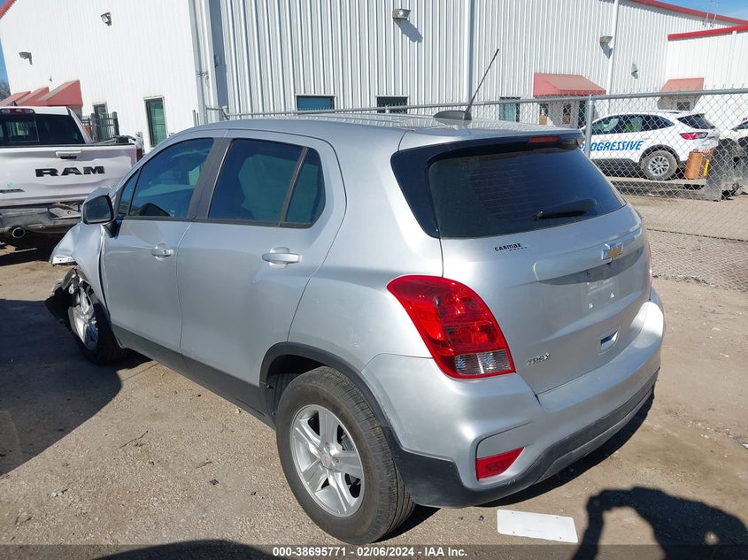 VIN KL7CJKSB3LB037456 2020 CHEVROLET TRAX LS