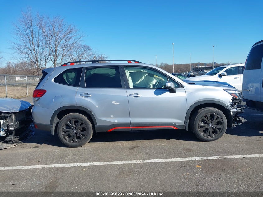 VIN JF2SKARC1MH444356 2021 SUBARU FORESTER SPORT
