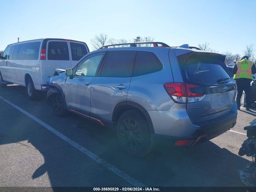VIN JF2SKARC1MH444356 2021 SUBARU FORESTER SPORT