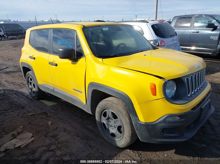 2015 JEEP RENEGADE SPORT - ZACCJBAT2FPC36117