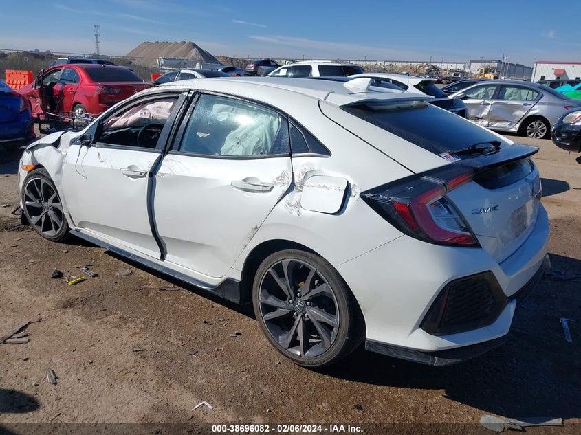 2019 HONDA CIVIC SPORT - SHHFK7H42KU200997