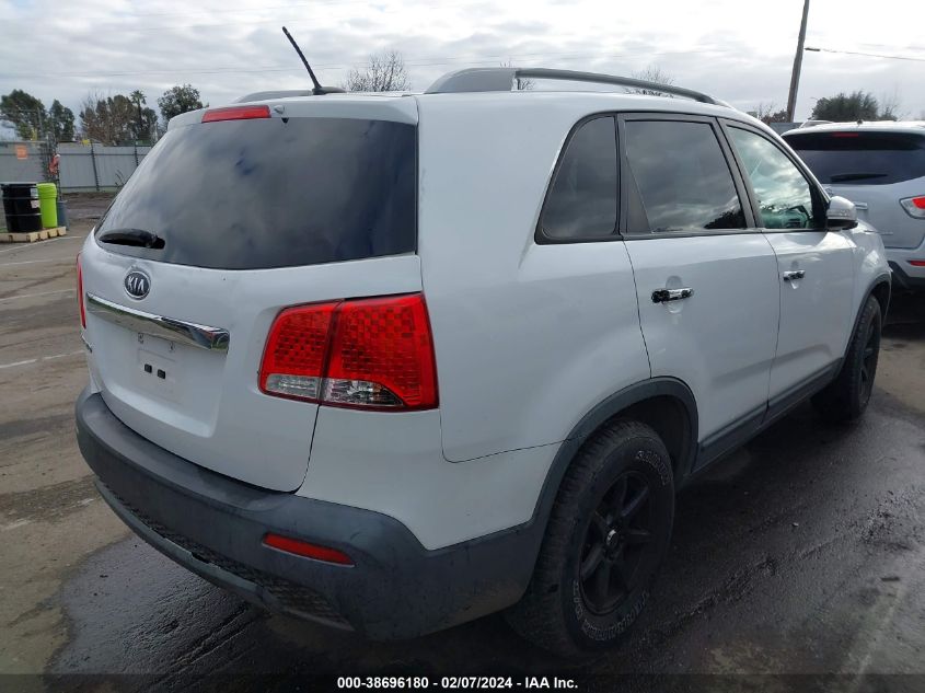 2011 Kia Sorento Lx V6 VIN: 5XYKT4A21BG099948 Lot: 38696180