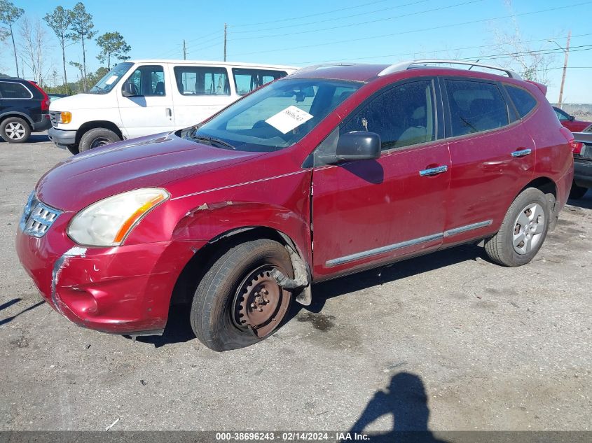 2014 Nissan Rogue Select S VIN: JN8AS5MV5EW710652 Lot: 38696243