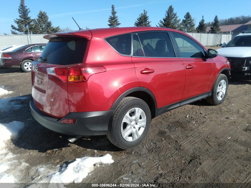 2014 TOYOTA RAV4 LE - JTMZFREV1EJ006437