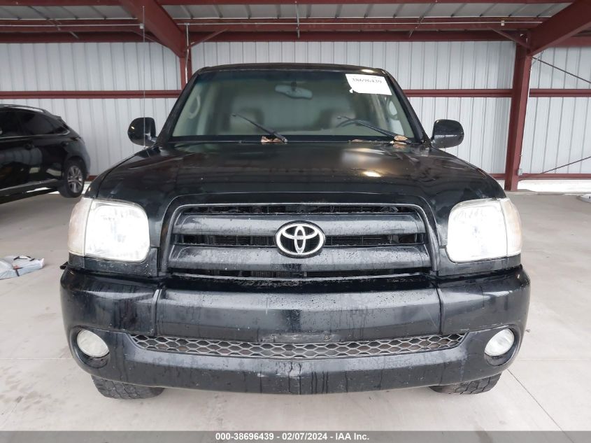 2005 Toyota Tundra Limited V8 VIN: 5TBET38185S485478 Lot: 38696439