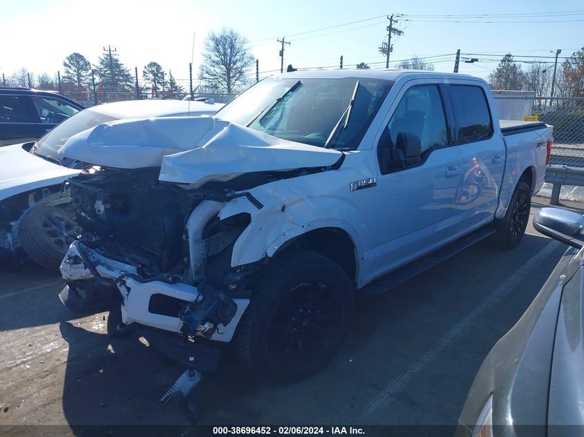 VIN 1FTEW1EP8KFA12235 2019 FORD F-150 XLT