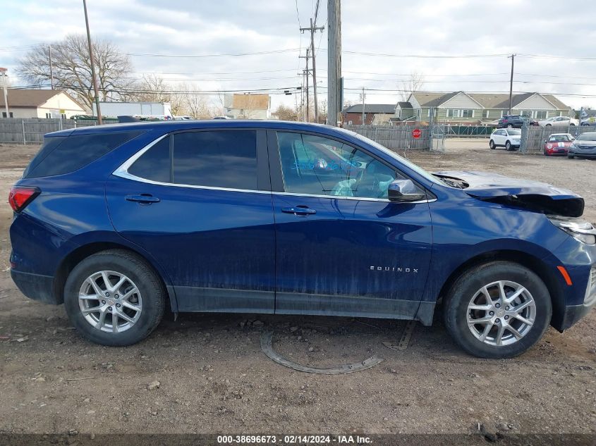 2022 Chevrolet Equinox Awd Lt VIN: 3GNAXUEV4NL231996 Lot: 38696673