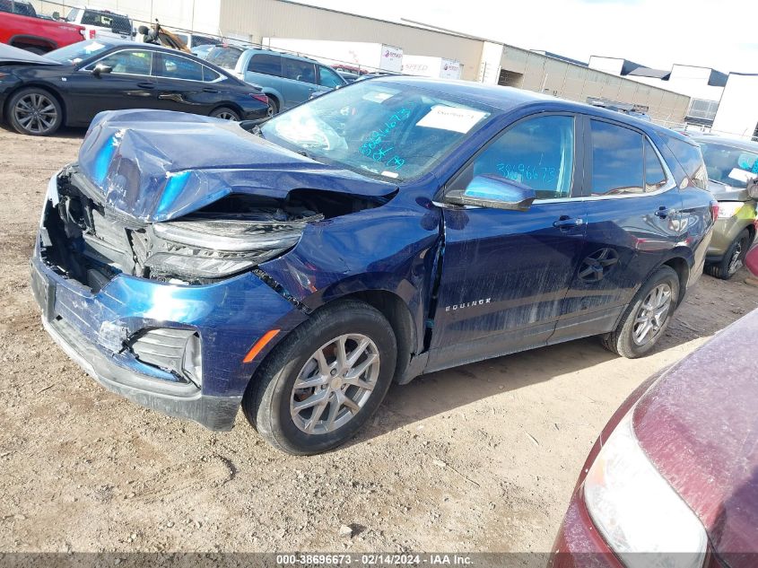 2022 Chevrolet Equinox Awd Lt VIN: 3GNAXUEV4NL231996 Lot: 38696673