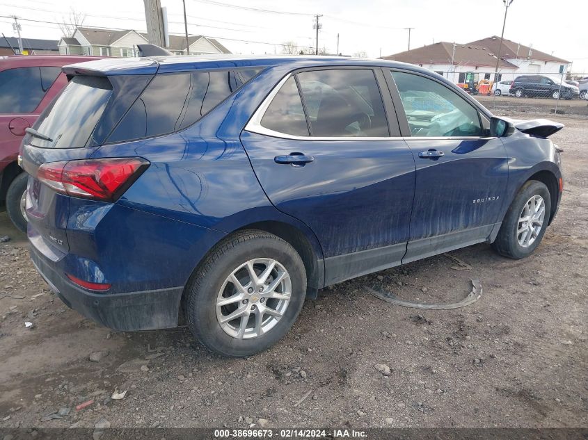 2022 Chevrolet Equinox Awd Lt VIN: 3GNAXUEV4NL231996 Lot: 38696673