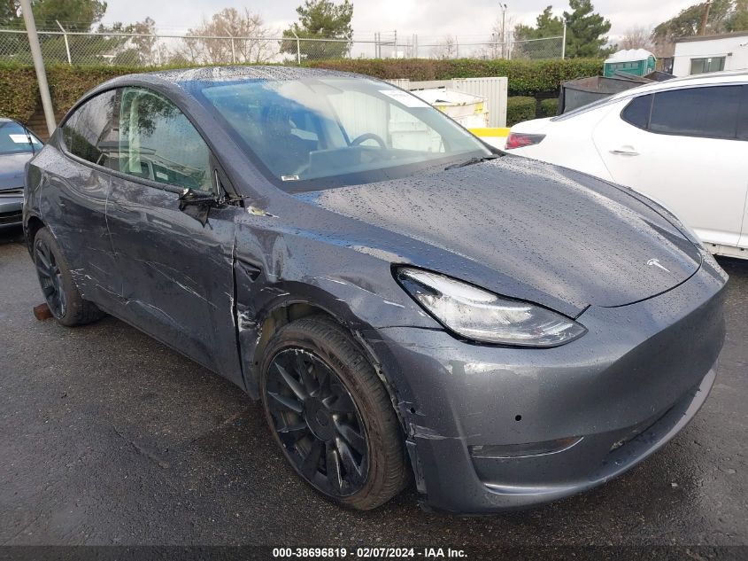 2022 TESLA MODEL Y - 7SAYGDEE9NF341113