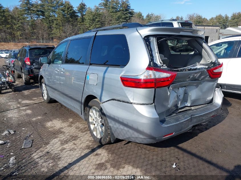 5TDJK3DC4GS133694 2016 TOYOTA SIENNA, photo no. 3