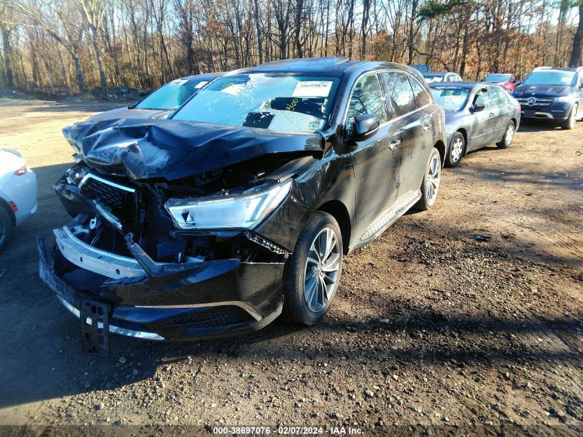 2019 Acura Mdx Technology Pkg VIN: 5J8YD4H55KL012534 Lot: 38697076