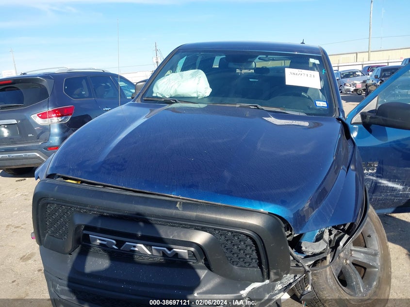 2021 RAM 1500 CLASSIC WARLOCK QUAD CAB 4X2 6'4 BOX - 1C6RR6GT3MS578434
