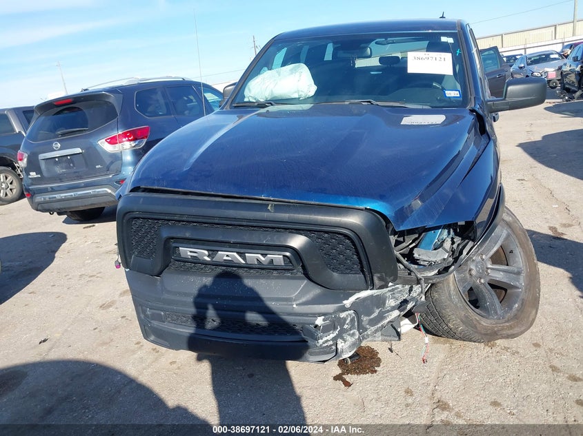 2021 RAM 1500 CLASSIC WARLOCK QUAD CAB 4X2 6'4 BOX - 1C6RR6GT3MS578434
