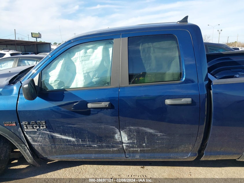 2021 RAM 1500 CLASSIC WARLOCK QUAD CAB 4X2 6'4 BOX - 1C6RR6GT3MS578434