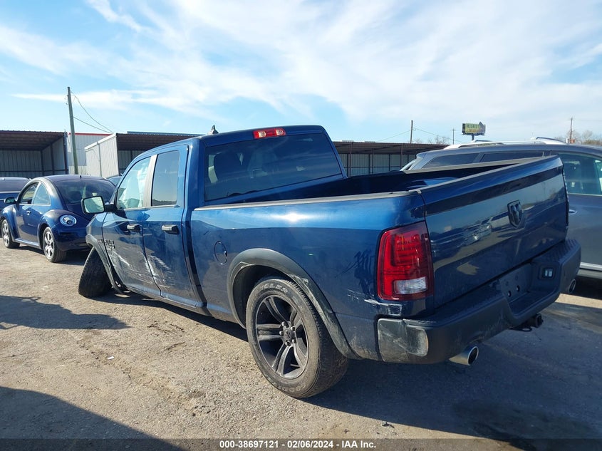 2021 RAM 1500 CLASSIC WARLOCK QUAD CAB 4X2 6'4 BOX - 1C6RR6GT3MS578434