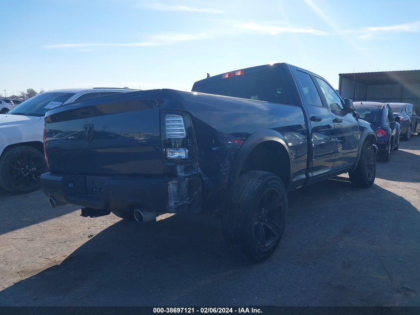 2021 RAM 1500 CLASSIC WARLOCK QUAD CAB 4X2 6'4 BOX - 1C6RR6GT3MS578434