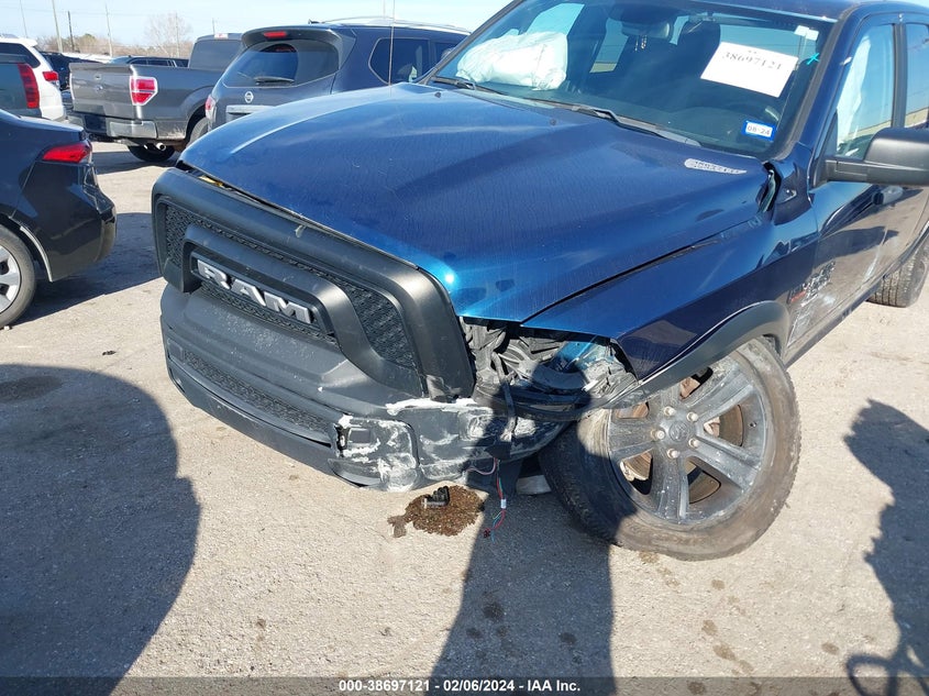 2021 RAM 1500 CLASSIC WARLOCK QUAD CAB 4X2 6'4 BOX - 1C6RR6GT3MS578434