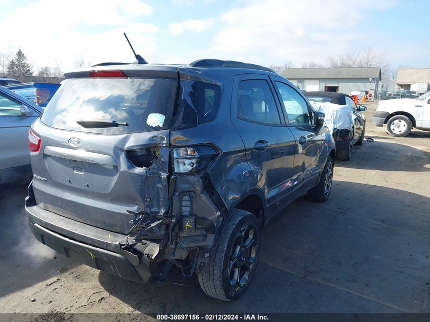 VIN MAJ6P1CL0JC160712 2018 FORD ECOSPORT SES