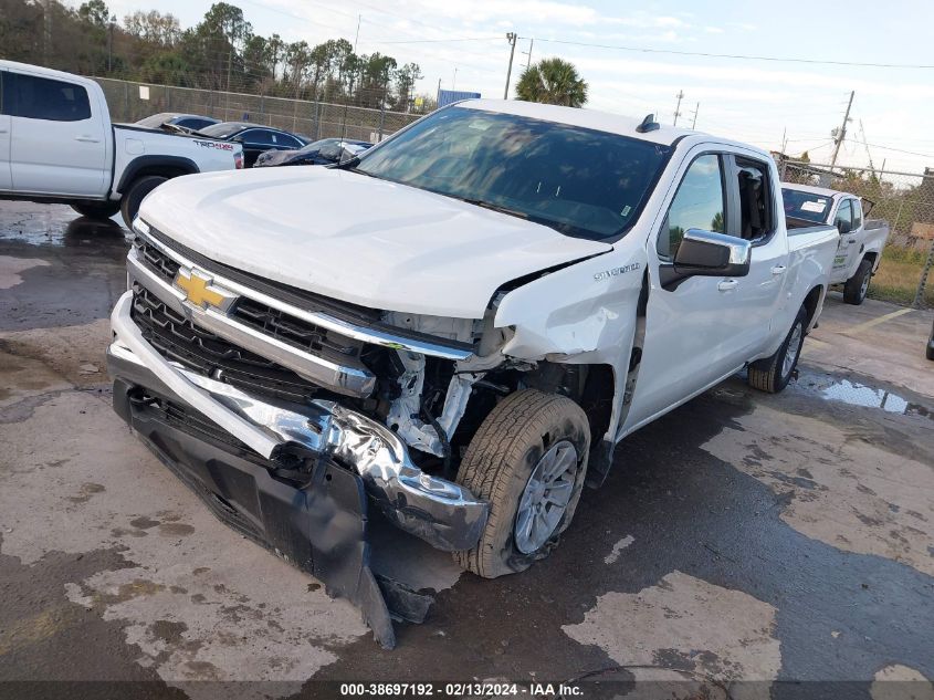 2023 Chevrolet Silverado 1500 4Wd Standard Bed Lt VIN: 3GCUDDED9PG348829 Lot: 38697192