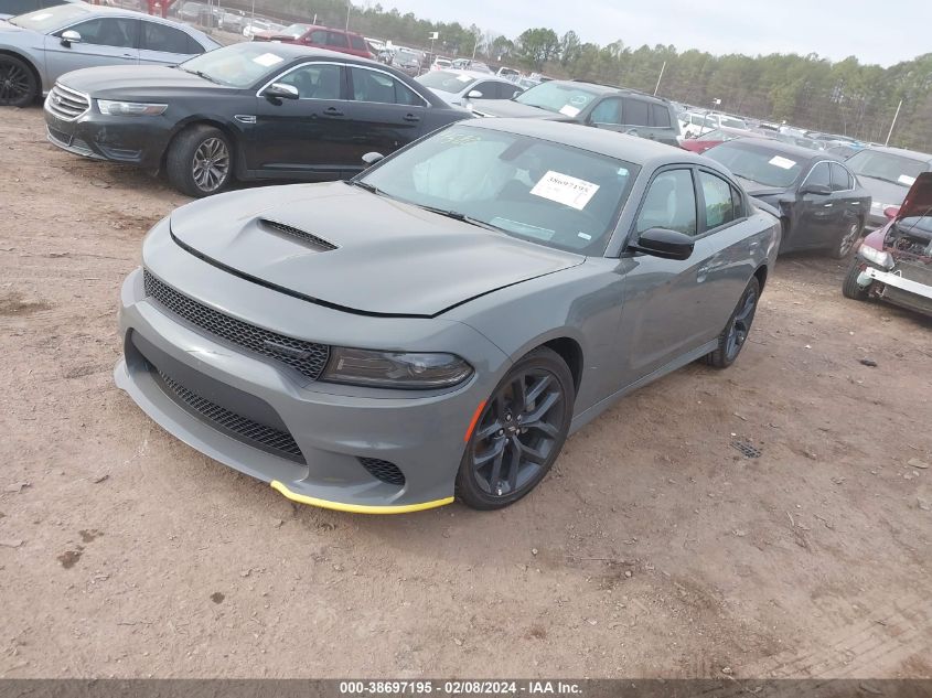 VIN 2C3CDXHG7PH611911 2023 DODGE CHARGER no.2